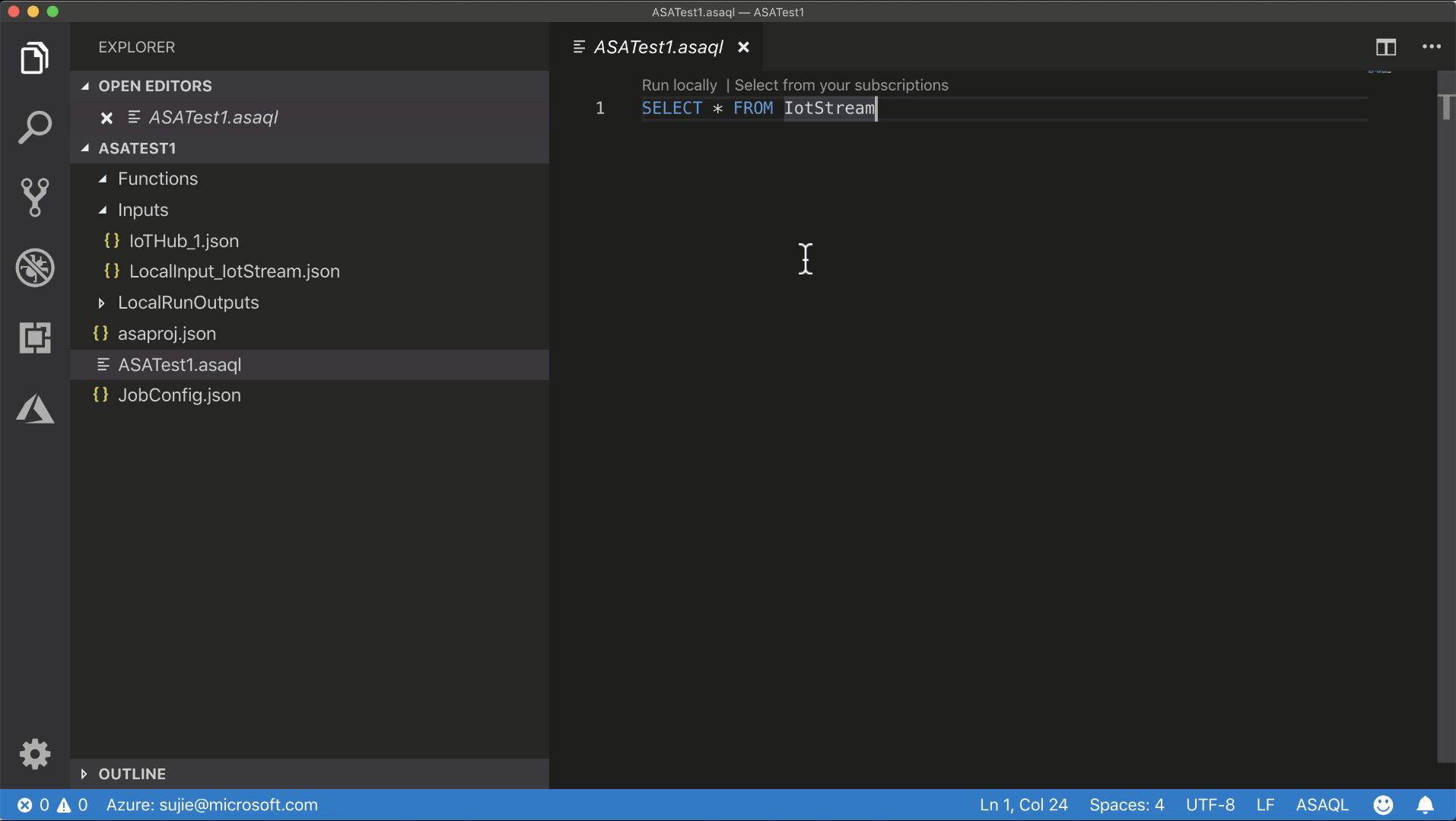 JavaScript UDF